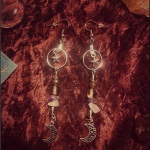 ✨🌜Moon & Star Earrings 💫✨
